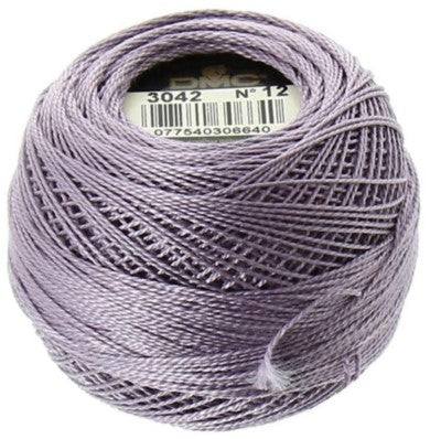 DMC Pearl Cotton Balls Article 116 Size 12 3042 Light Antique Violet