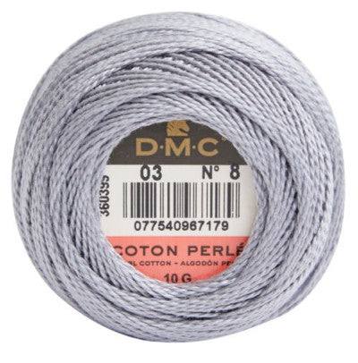 DMC Pearl Cotton Balls Article 116 Size 8 / 03 Medium Tin