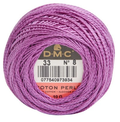 DMC Pearl Cotton Balls Article 116 Size 8 / 33 Fuchsia