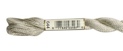 DMC Pearl Cotton Skeins Size 5 / 644 MD Beige Gray