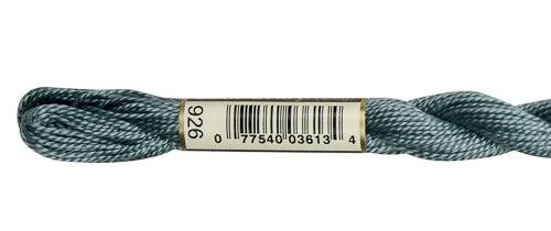 DMC Pearl Cotton Skeins Size 5 / 926 MD Gray Green