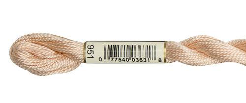 DMC Pearl Cotton Skeins Size 5 / 951 LT Tawny