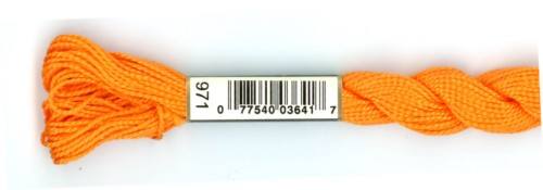 DMC Pearl Cotton Skeins Size 5 / 971 Pumpkin