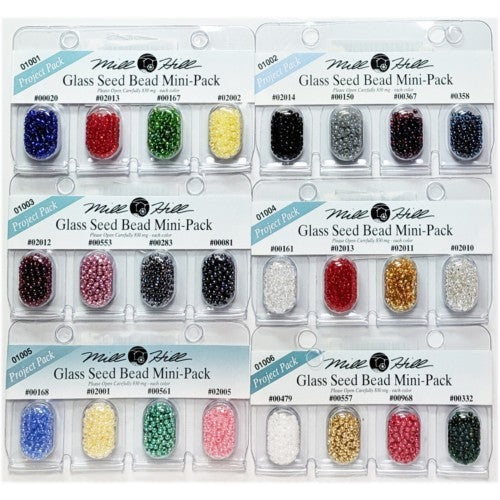 Mill Hill Glass Seed Bead Mini Packs