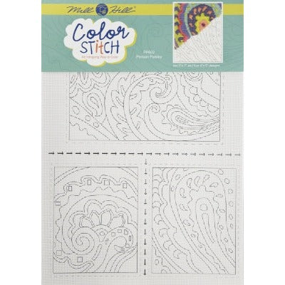 Color Stitch 14ct Perforated Paper - 2 sheets/pkg