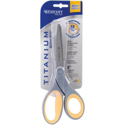 Westcott Titanium Straight Scissors 8