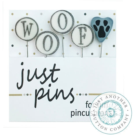 Just Pins - W-is-for-Woof