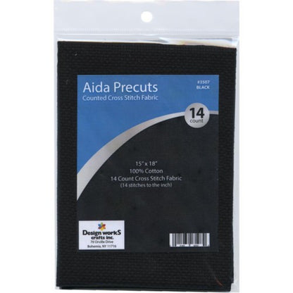 Design Works Gold Quality Aida Counted Cross Stitch Fabric, 14 count