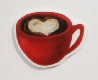 Coffee Latte Needle Minder