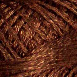 Valdani Solid 3 Strand Ball Cotton Floss - 30yd / 1643 Red Brown Medium