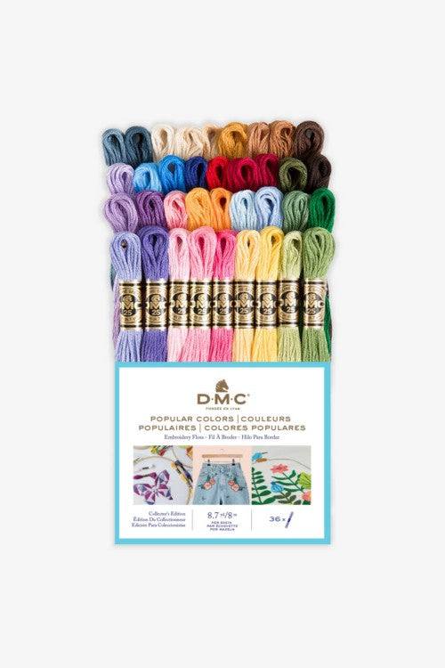 DMC Popular Colors Embroidery Floss Pack