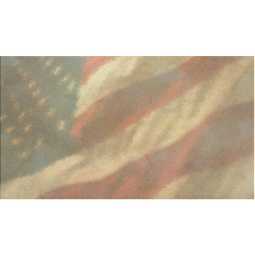 28ct Old Glory Printed Linen