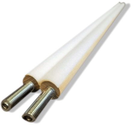 E-Z Stitch Scroll Rod Pair - Tape Version / SR42HDNB 42 length - 3/4 extra heavy duty diameter