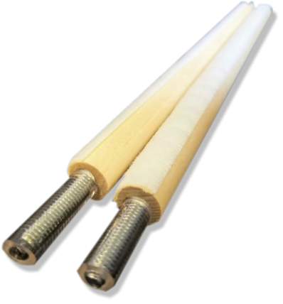 E-Z Stitch Scroll Rod Pair - Tape Version / SR14NB 14 length - 1/2 diameter