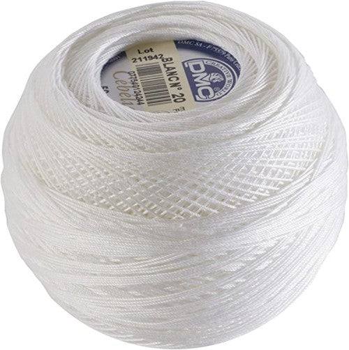 Cebelia Crochet Cotton Size 20 / BLANC White