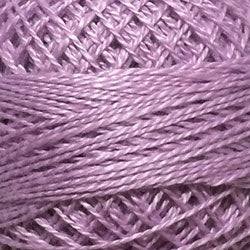 Valdani Solid Pearl Cotton Ball Size 12 - 109yd / 79 Lavender Light