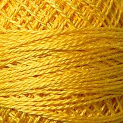 Valdani Solid Pearl Cotton Ball Size 12 - 109yd / 12 Gold Splendour