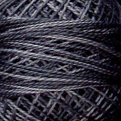 Valdani Variegated 3 Strand Ball Cotton Floss - 30yd / O126 Old Cottage Gray