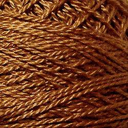 Valdani Solid Pearl Cotton Ball Size 8 - 73yd / 1297 Dusty Wheat Dark