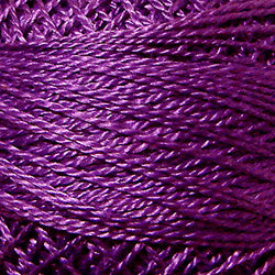 Valdani Solid Pearl Cotton Ball Size 5 - 46yd / 1226 Mauve Lilac