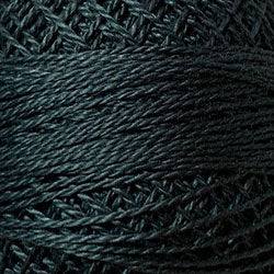 Valdani Solid Pearl Cotton Ball Size 12 - 109yd / 2 Charcoal