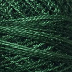 Valdani Variegated Pearl Cotton Ball Size 12 - 109yd / O39 Forest Greens