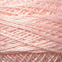 Valdani Solid Pearl Cotton Ball Size 5 - 46yd / 44 Light Rose