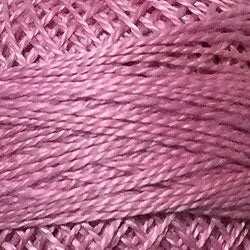 Valdani Solid Pearl Cotton Ball Size 8 - 73yd / 52 Dusty Rose