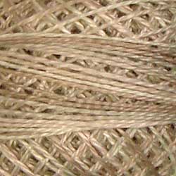 Valdani Variegated 3 Strand Ball Cotton Floss - 30yd / P4 Aged White Light