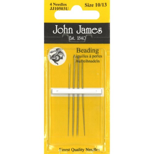 John James Beading Hand Needles - size 10/13 - 4/pkg