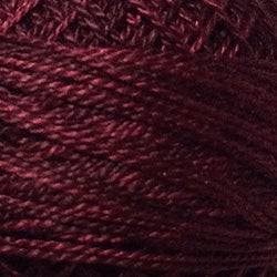 Valdani Variegated Pearl Cotton Ball Size 8 - 73yd / O78 Aged Wine