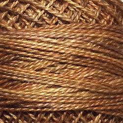 Valdani Variegated Pearl Cotton Ball Size 8 - 73yd / O505 Toffee