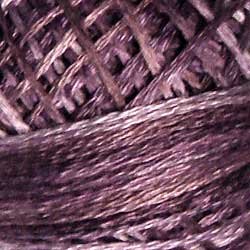 Valdani Variegated 3 Strand Ball Cotton Floss - 30yd / P10 Antique Violet