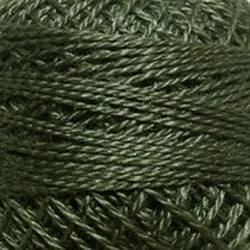 Valdani Solid Pearl Cotton Ball Size 8 - 73yd / 892 Juniper Medium