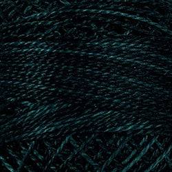 Valdani Variegated Pearl Cotton Ball Size 5 - 46yd / O572 Blue Blackbird