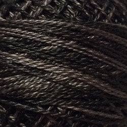 Valdani Variegated Pearl Cotton Ball Size 5 - 46yd / H212 Faded Brown