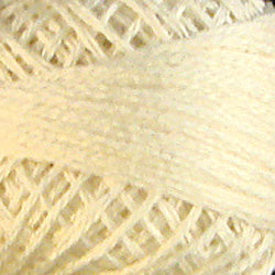 Valdani Solid 3 Strand Ball Cotton Floss - 30yd / 4 Ivory