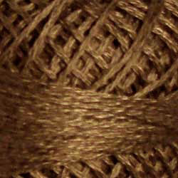 Valdani Solid 3 Strand Ball Cotton Floss - 30yd / 196 Golden Brown