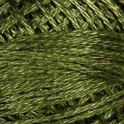 Valdani Solid 3 Strand Ball Cotton Floss - 30yd / 822 Olive Green Medium