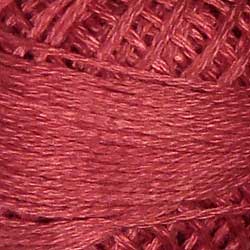 Valdani Solid 3 Strand Ball Cotton Floss - 30yd / 841 Old Rose Light