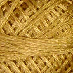 Valdani Solid 3 Strand Ball Cotton Floss - 30yd / 851 Antique Gold Light