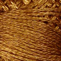 Valdani Solid 3 Strand Ball Cotton Floss - 30yd / 853 Antique Gold Dark