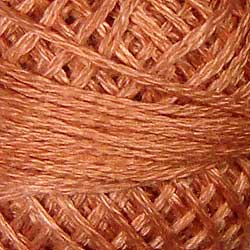 Valdani Solid 3 Strand Ball Cotton Floss - 30yd / 861 Faded Rust Light