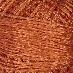 Valdani Solid 3 Strand Ball Cotton Floss - 30yd / 862 Faded Rust Medium