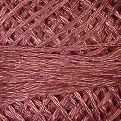 Valdani Solid 3 Strand Ball Cotton Floss - 30yd / 882 Distant Mauve Medium