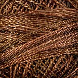 Valdani Variegated 3 Strand Ball Cotton Floss - 30yd / O513 Coffee Roast