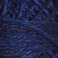 Valdani Variegated 3 Strand Ball Cotton Floss - 30yd / O515 Midnight Blue