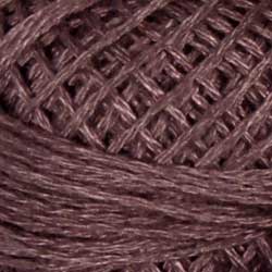 Valdani Solid 3 Strand Ball Cotton Floss - 30yd / 8103 Withered Mulberry Dark