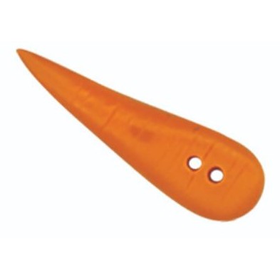 Carrot Nose Button