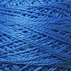 Valdani Solid Pearl Cotton Ball Size 8 - 73yd / 101 Heavenly Blue